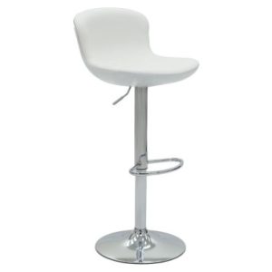 Bar stool COZI I PP/PU white