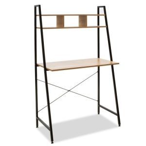 Office table with shelves RAMON