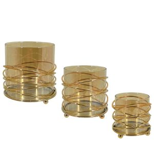 Candle holder set of 3 15-40146