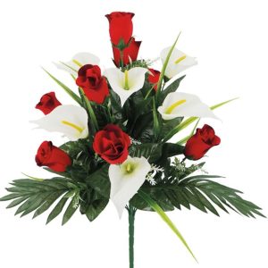 Artificial Lily - Rose 1630-4