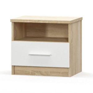 Nightstand GENEVA natural-white