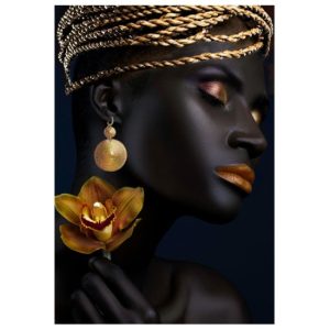Painting 21150 -Black&Gold Woman