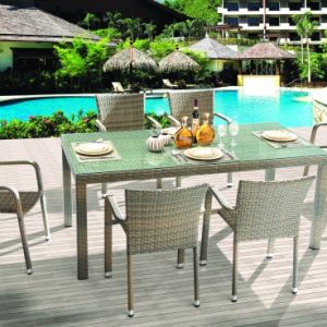 Outdoor table beige 51001