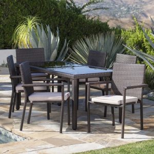 Outdoor table d.brown 51001