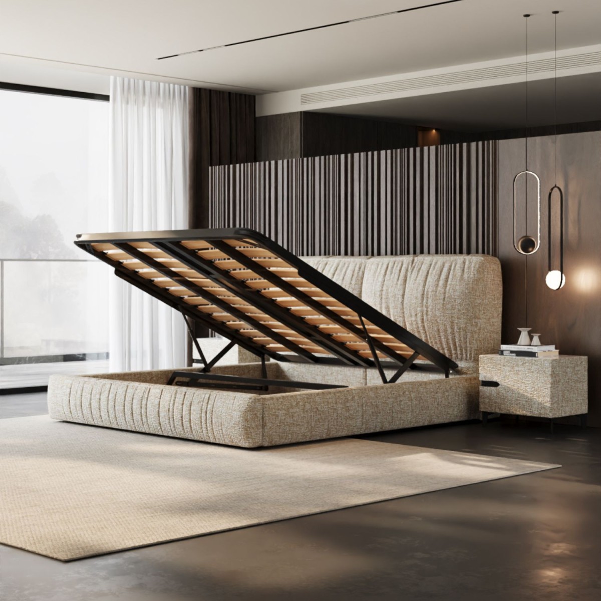 STORAGE BED ORA 160x200 - Image 3