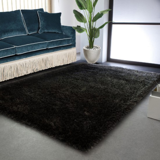 Carpet Shaggy 3D black