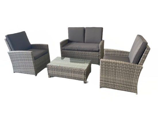 4pcs Rattan Set XT1096