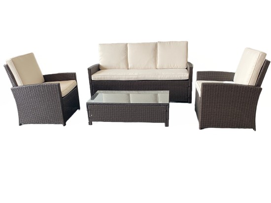 4pcs Rattan Set XT1096B - Image 2