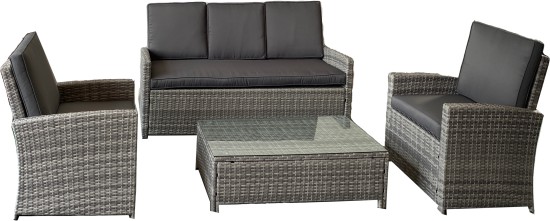 4pcs Rattan Set XT1096B